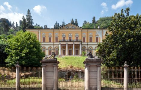 Meina, Via Sempione - Lake Maggiore Mansions: Villa Fraggiana