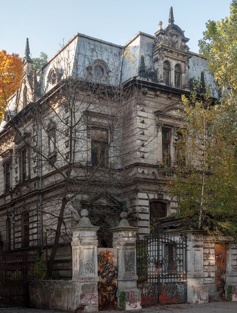 Łódź, ul. Gdańska - Old Houses in Łódź: The Rudolf Keller Manor