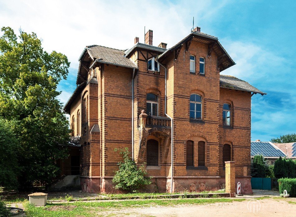 Salzlandkreis: Manor in Gnölbzig, Gnölbzig