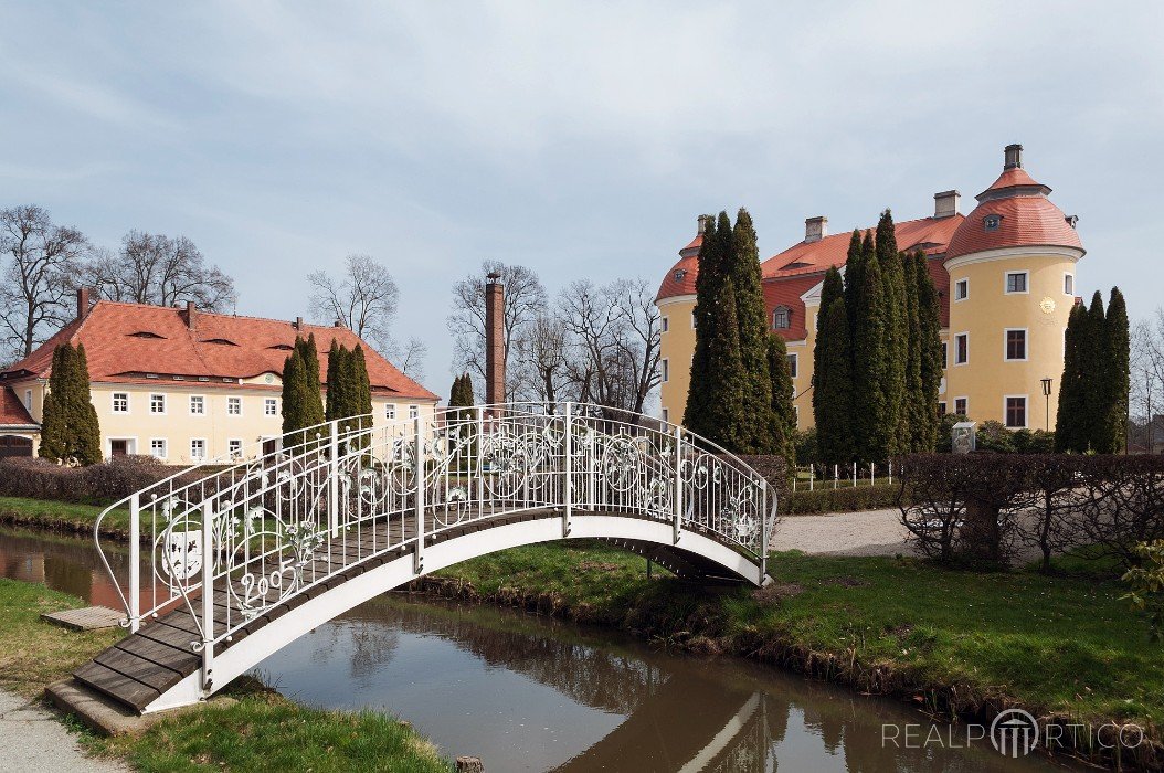 Baroque Palace in Milkel, Saxony, Milkel - Minakał