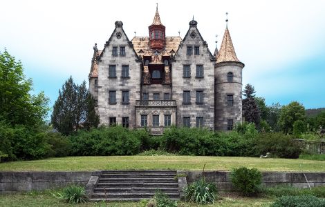 Alte Historismus-Villa in Rudolstadt, Thüringen