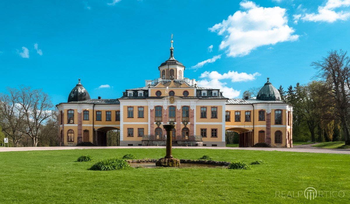 Castle Belvedere in Weimar, Thuringia, Weimar