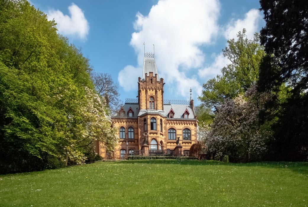 The Hirschburg Villa in Königswinter, Königswinter