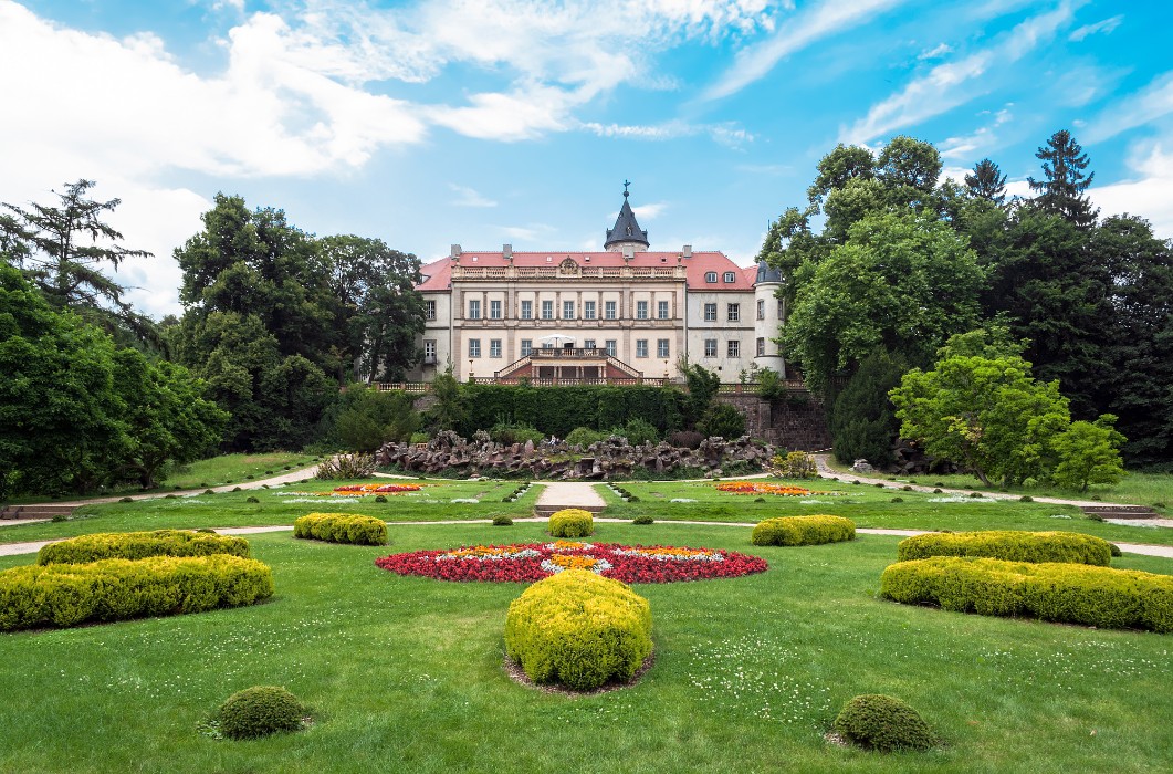 Palace Wiesenburg with Garden, Brandenburg, Wiesenburg