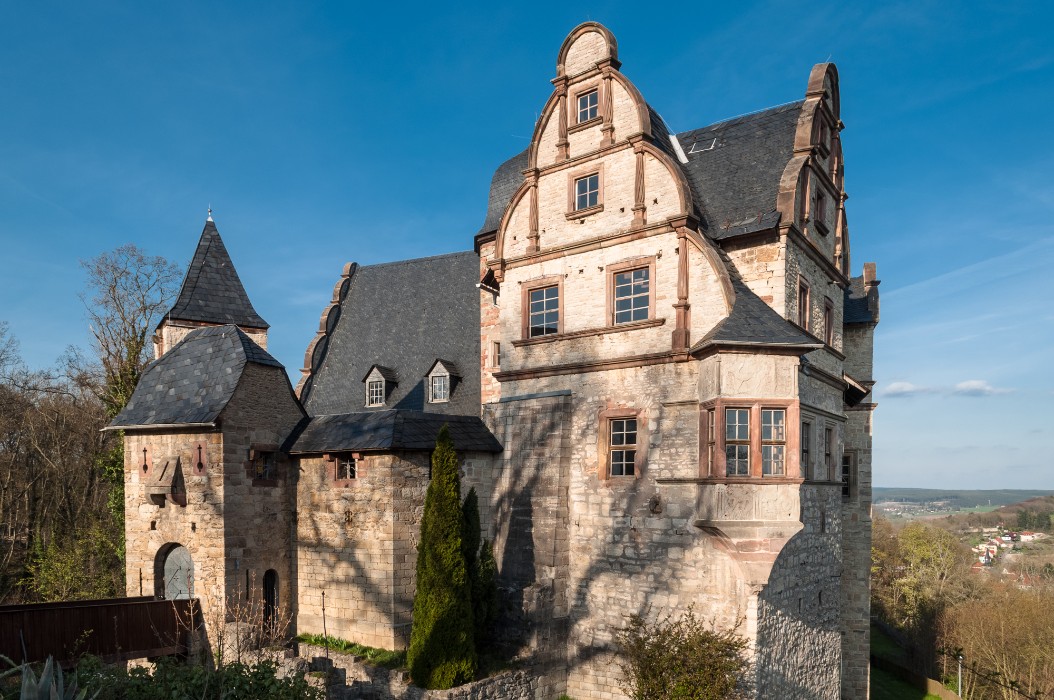 Upper Castle in Kranichfeld, Thuringia, Kranichfeld