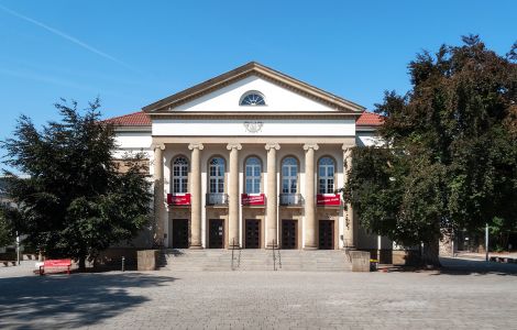 Nordhausen, Theater Nordhausen - Neoclassical Theater in Nordhausen