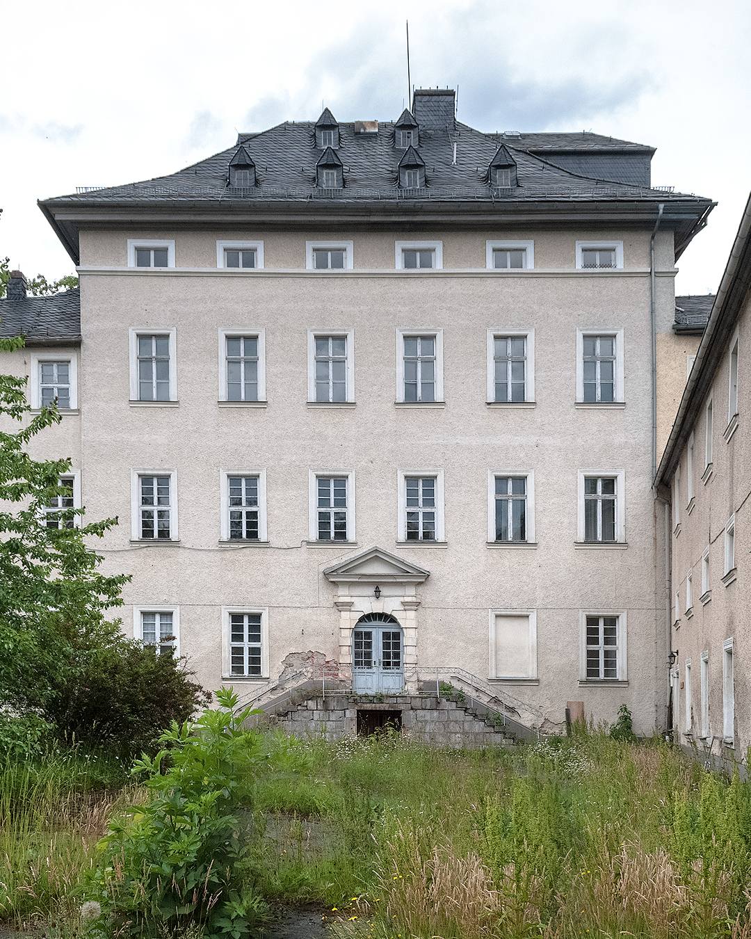 Ebersdorf Castle: Inner courtyard